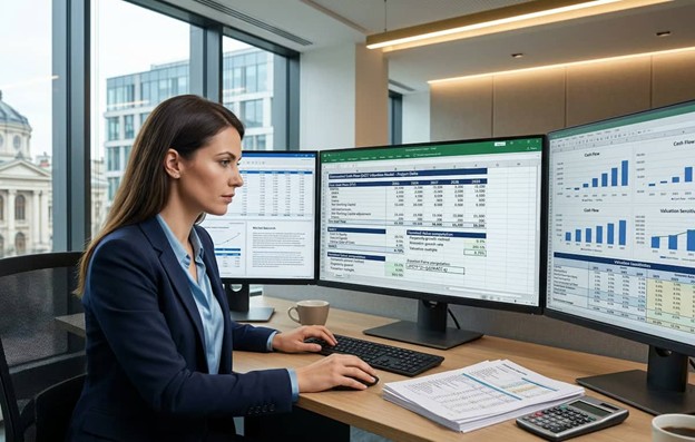 DCF: metoda de evaluare și analiză financiară prin cash flow pentru proiecții financiare și modele de luare a deciziilor strategice privind investițiile de capital